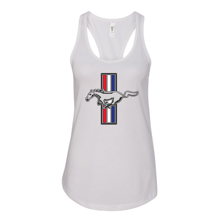 Women' Mustang  Racerback Tank Top